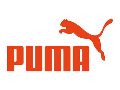 彪马（PUMA）
彪马（PUMA）运动品牌标志如同企业主打跑鞋一样，图案以奔跑飞速的猎豹为主，加上企业名称组成，跃起的猎豹在字母单词侧旁，表现出企业核心，超越自己，更快，更强。
Keywords: 彪马（PUMA）运动品牌标志如同企业主打跑鞋一样，图案以奔跑飞速的猎豹为主，加上企业名称组成，跃起的猎豹在字母单词侧旁，表现出企业核心，超越自己，更快，更强。